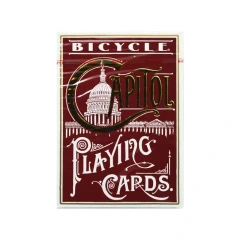 Bicycle Playing Cards - Capitol (Red)
